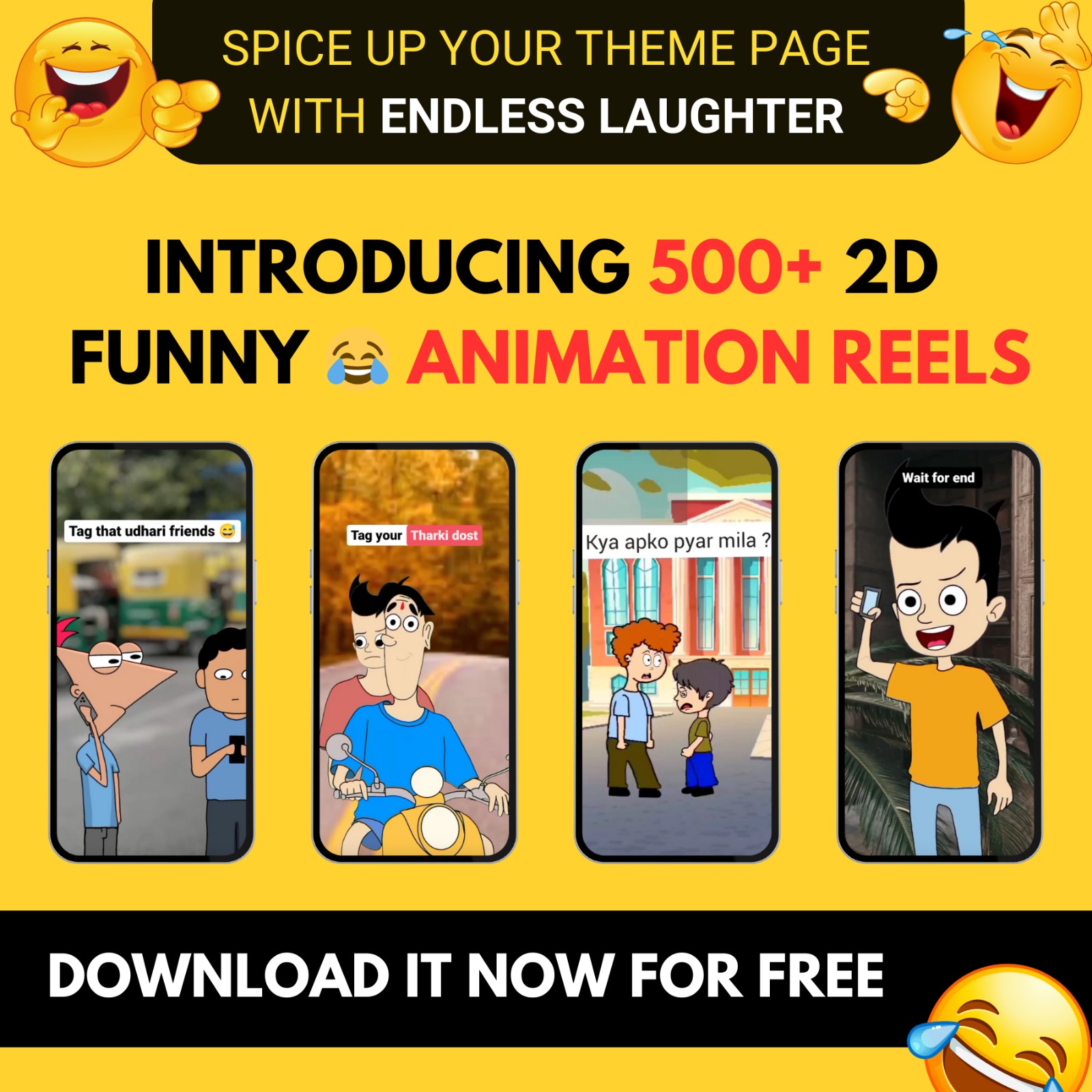 500+ 2D Animation Reel Bundle [Free]
