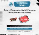 Zota - Elementor Multi-Purpose WooCommerce Theme