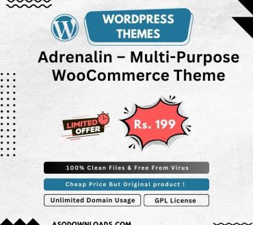 Adrenalin – Multi-Purpose WooCommerce Theme