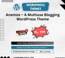 Anemos – A Multiuse Blogging WordPress Theme