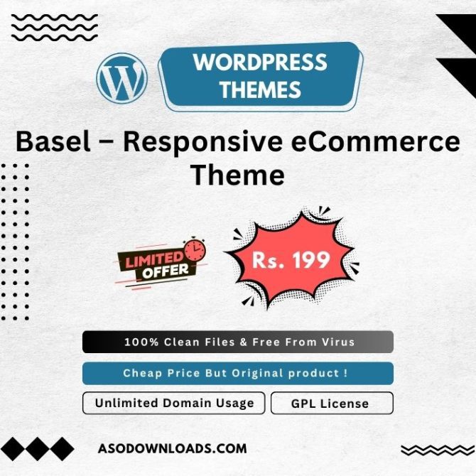 Basel – Responsive eCommerce Theme