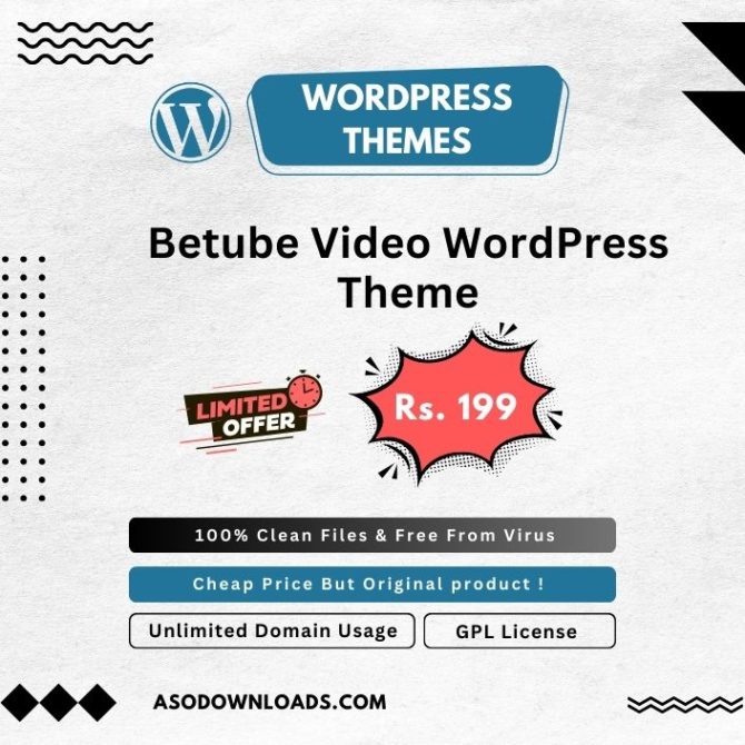 Betube Video WordPress Theme