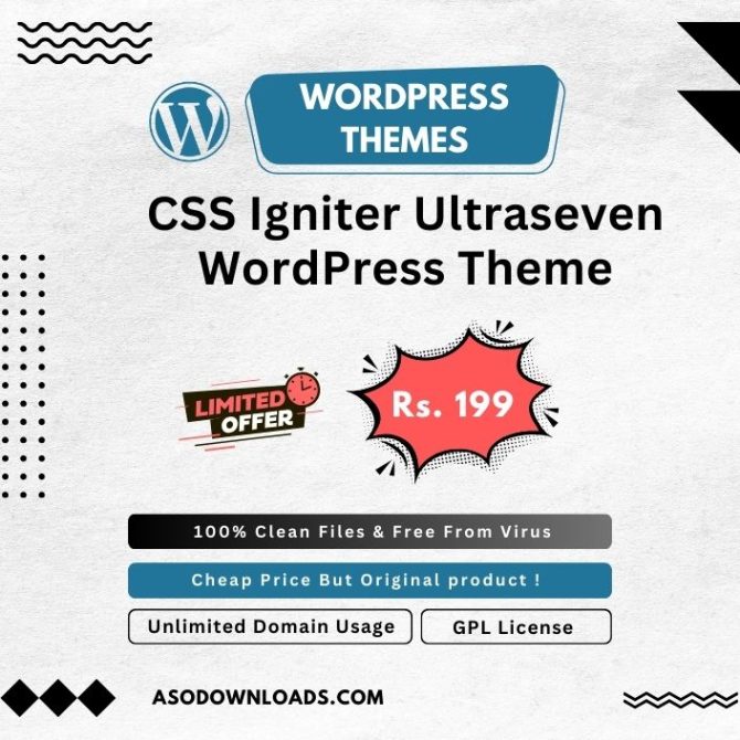 CSS Igniter Ultraseven WordPress Theme