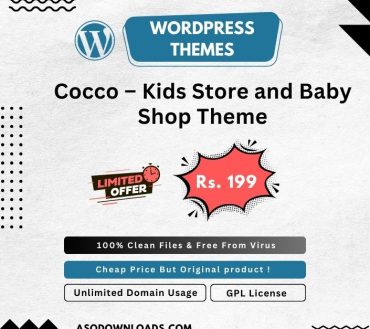 Cocco – Kids Store and Baby Shop Theme