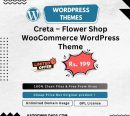 Creta – Flower Shop WooCommerce WordPress Theme