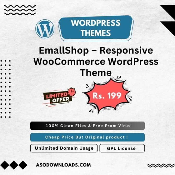 EmallShop – Responsive WooCommerce WordPress Theme