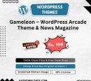 Gameleon – WordPress Arcade Theme & News Magazine