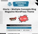 Gloria – Multiple Concepts Blog Magazine WordPress Theme