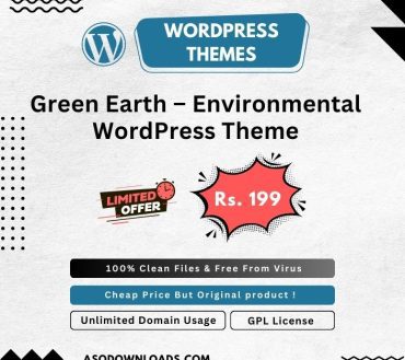 Green Earth – Environmental WordPress Theme