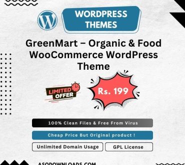 GreenMart – Organic & Food WooCommerce WordPress Theme