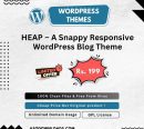 HEAP – A Snappy Responsive WordPress Blog Theme