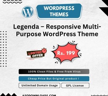 Legenda – Responsive Multi-Purpose WordPress Theme