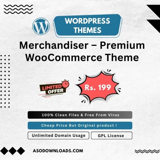 Merchandiser – Premium WooCommerce Theme