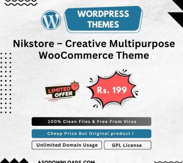 Nikstore Creative Multipurpose WooCommerce Theme