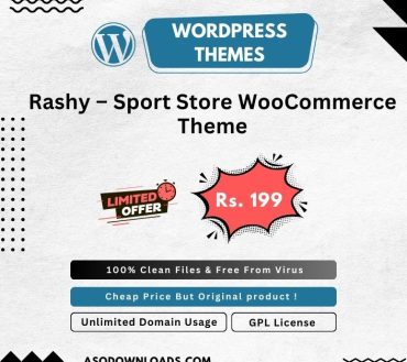 Rashy – Sport Store WooCommerce Theme