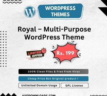 Royal – Multi-Purpose WordPress Theme