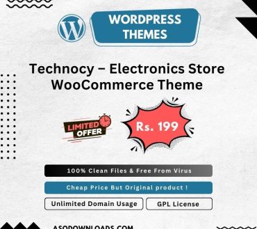 Technocy – Electronics Store WooCommerce Theme