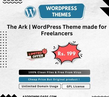 The Ark | WordPress Theme made for Freelancers