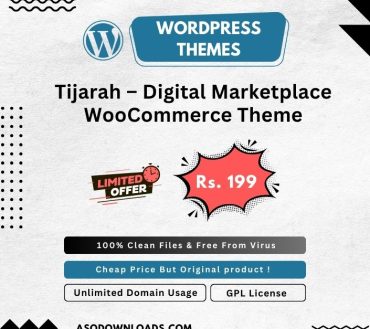 Tijarah – Digital Marketplace WooCommerce Theme