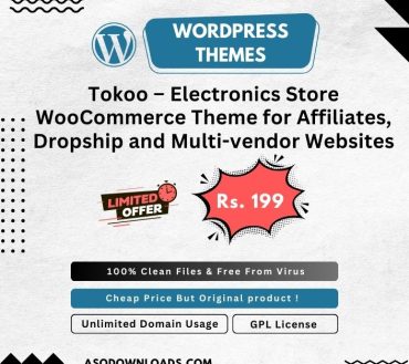 Tokoo – Electronics Store WooCommerce Theme for Affiliates, Dropship and Multi-vendor Websites