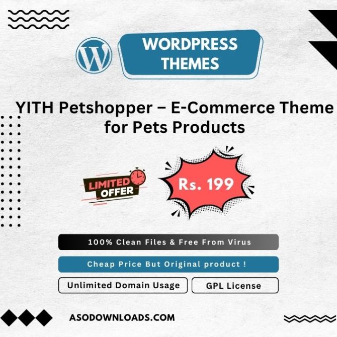 YITH Petshopper – E-Commerce Theme for Pets Products