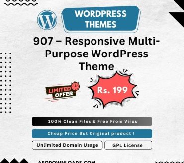 907 – Responsive Multi-Purpose WordPress Theme