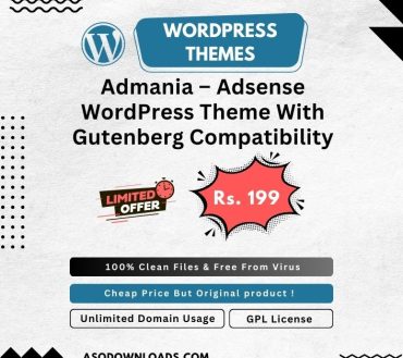 Admania – Adsense WordPress Theme With Gutenberg Compatibility