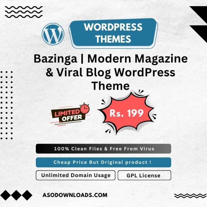 Bazinga | Modern Magazine & Viral Blog WordPress Theme