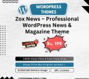 Zox News – Professional WordPress News & Magazine Theme