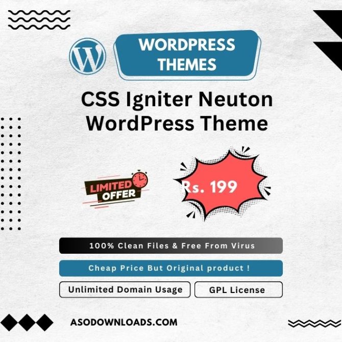 CSS Igniter Neuton WordPress Theme