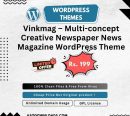 Vinkmag – Multi-concept Creative Newspaper News Magazine WordPress Theme