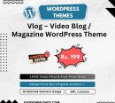 Vlog – Video Blog / Magazine WordPress Theme