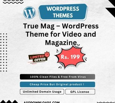 True Mag – WordPress Theme for Video and Magazine