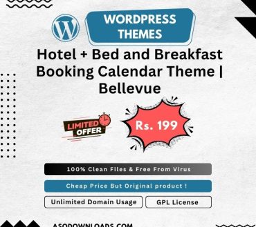 Hotel + Bed and Breakfast Booking Calendar Theme | Bellevue