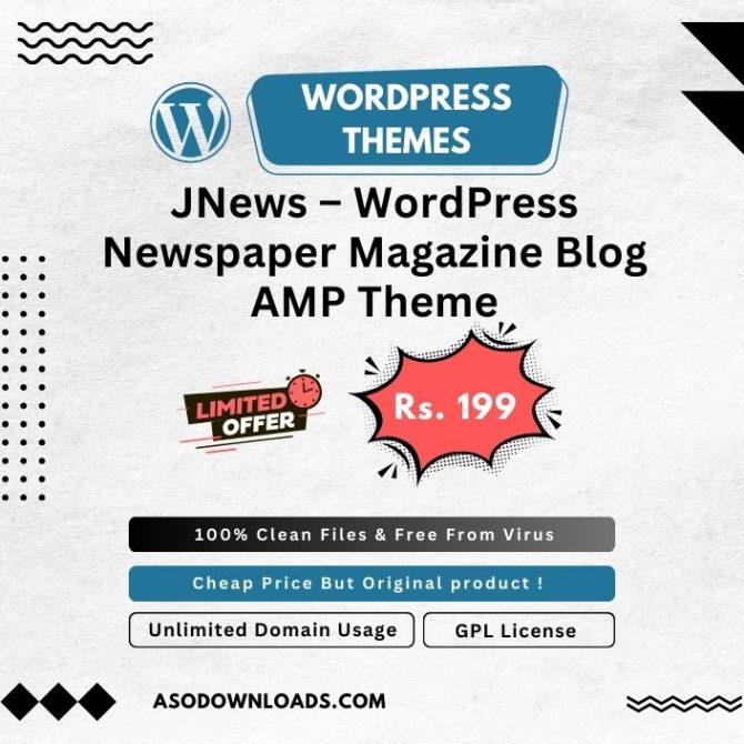 JNews – WordPress Newspaper Magazine Blog AMP Theme