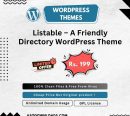 Listable – A Friendly Directory WordPress Theme
