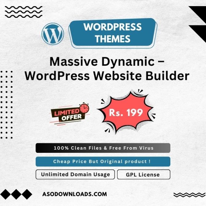 Massive Dynamic – WordPress Website Builder