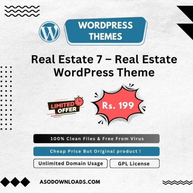 Real Estate 7 – Real Estate WordPress Theme