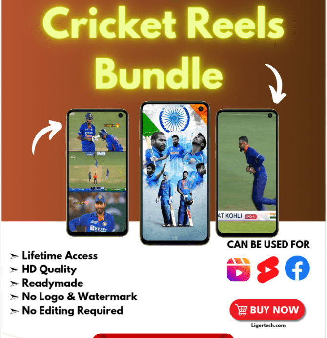 100+ Cricket Reels Bundle