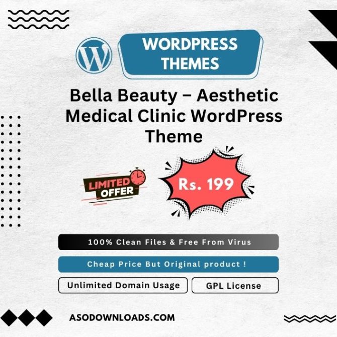 Bella Beauty – Aesthetic Medical Clinic WordPress Theme