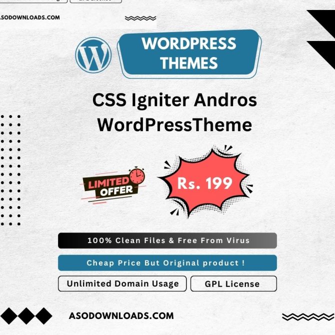 CSS Igniter Andros WordPressTheme