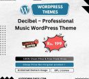 Decibel – Professional Music WordPress Theme