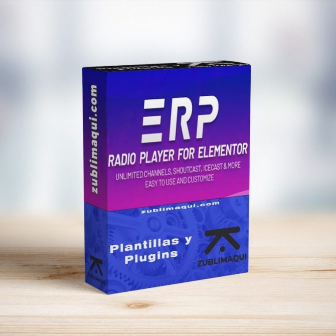 Erplayer – Radio Player for Elementor