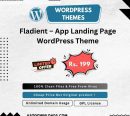 Fladient – App Landing Page WordPress Theme