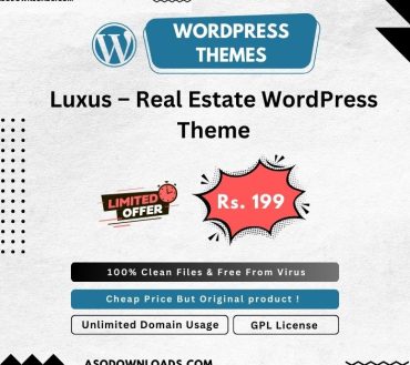 Luxus – Real Estate WordPress Theme