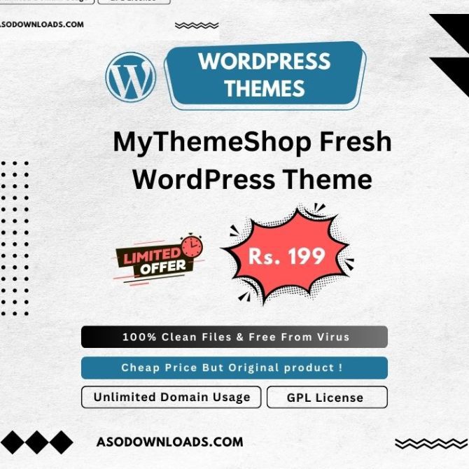 MyThemeShop Fresh WordPress Theme