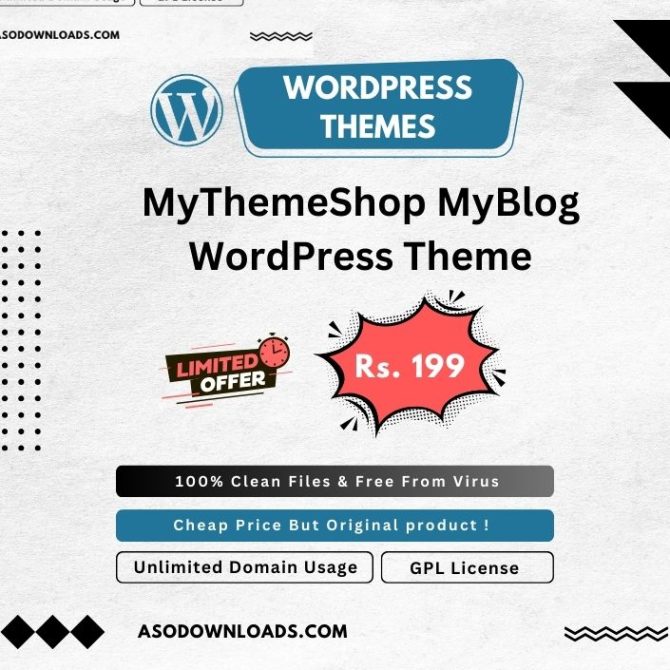 MyThemeShop MyBlog WordPress Theme