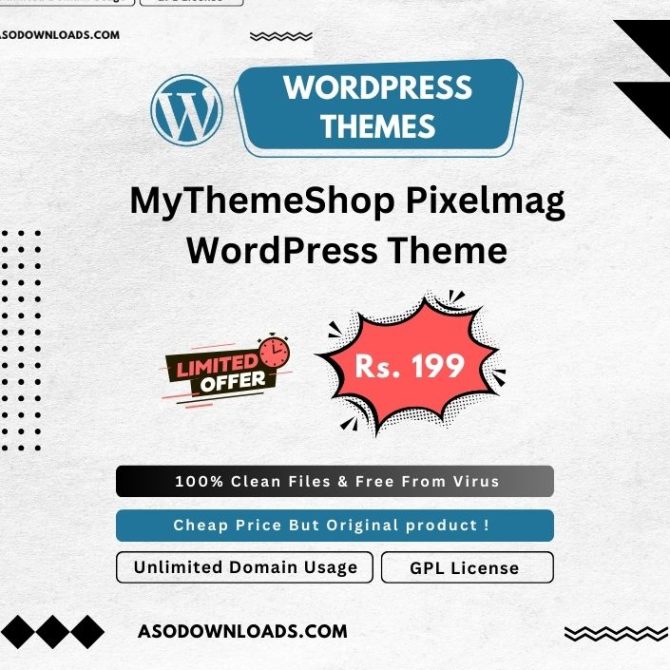 MyThemeShop Pixelmag WordPress Theme