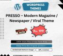 PRESSO – Modern Magazine Newspaper Viral Theme