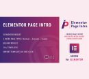 Page Intro for Elementor WordPress Plugin